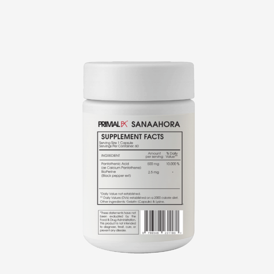 VITAMIN B5 + Bioperine