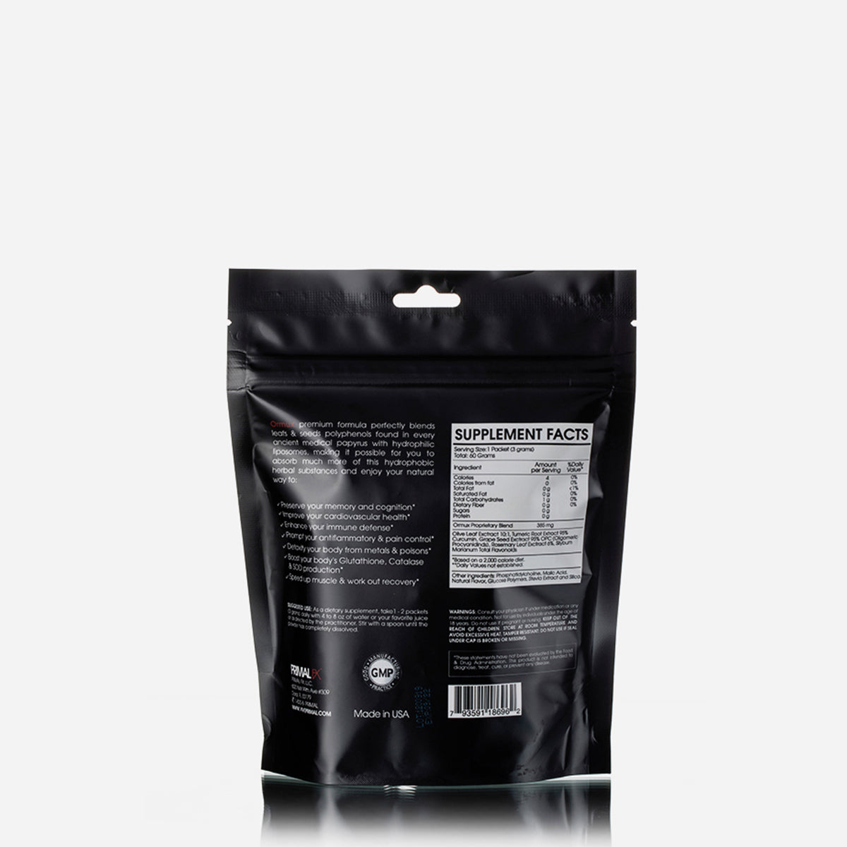 ORMUX (60gr / 20 sachets) Primal FX